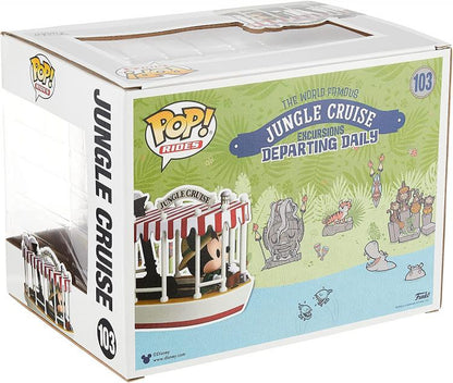 Funko Pop! Rides Skipper Mickey Mouse Jungle Cruise mit Boot (103) Vinylfigur