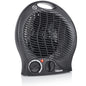 Tristar Electric Fan Heater Bathroom Heater 3 Speed Fan Heater Stove Black