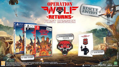 Operation Wolf Returns: First Mission Nintendo Switch Spiel Pal Italienisch Neu