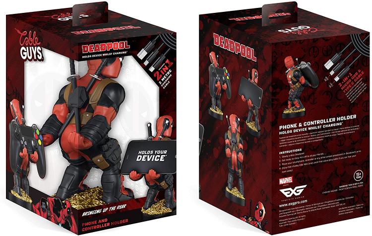 Cable Guys - (Deadpool New Legs) Marvel Smartphone Controller Ständer