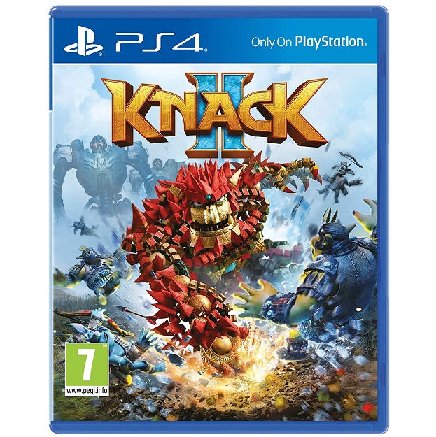 Knack 2 PS4 Videospiel Playstation 4 Spiel EU Italienisch Sony Neu Versiegelt