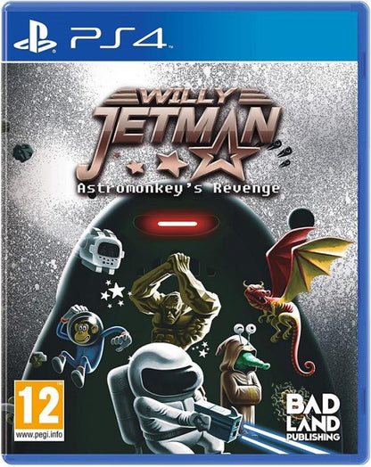 Willy Jetman Astromonkey'S Revenge Sweeper'S Edition PS4 Bundle Italienisches Spiel