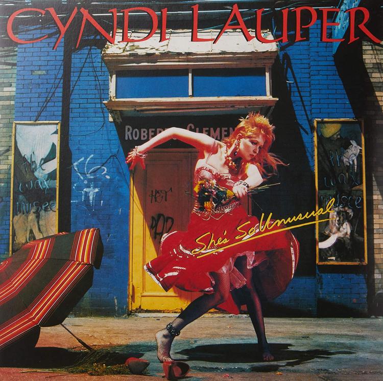 Funko Pop ! Albums Cyndi Lauper - Cyndi Lauper (32) Cover Music Vinyl Figure 9Cm