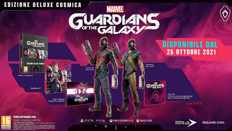 Marvel Guardians Of The Galaxy Ps5 Gioco Italiano Guardiani Della Galassia Nuovo