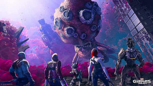 Marvel'S Guardians Of The Galaxy Cosmic Deluxe Edition Ps4 Videogioco Italiano