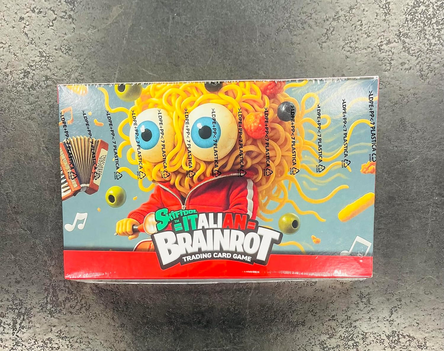 Skifidol Italian Brainrot TCG Universo Psichedelico Box Display 24 Booster (14 Karten) Ita
