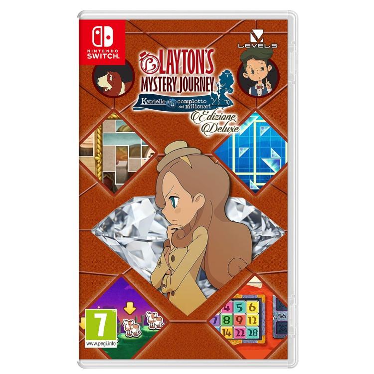Layton'S Mystery Journey: Katrielle und die Verschwörung der Millionäre (Nintendo Switch)