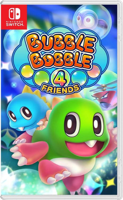 BUBBLE BOBBLE 4 FRIENDS NINTENDO SWITCH PUZZLESPIEL BÄLLE VIDEOSPIEL NEU