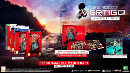 Alfred Hitchcock Vertigo Limited Edition PS4 Playstation 4 Italienisch Versiegelt