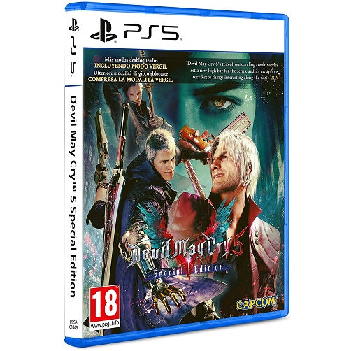 Devil May Cry 5 Special Edition Ps5 Video Game Italian Eu Playstation 5 New