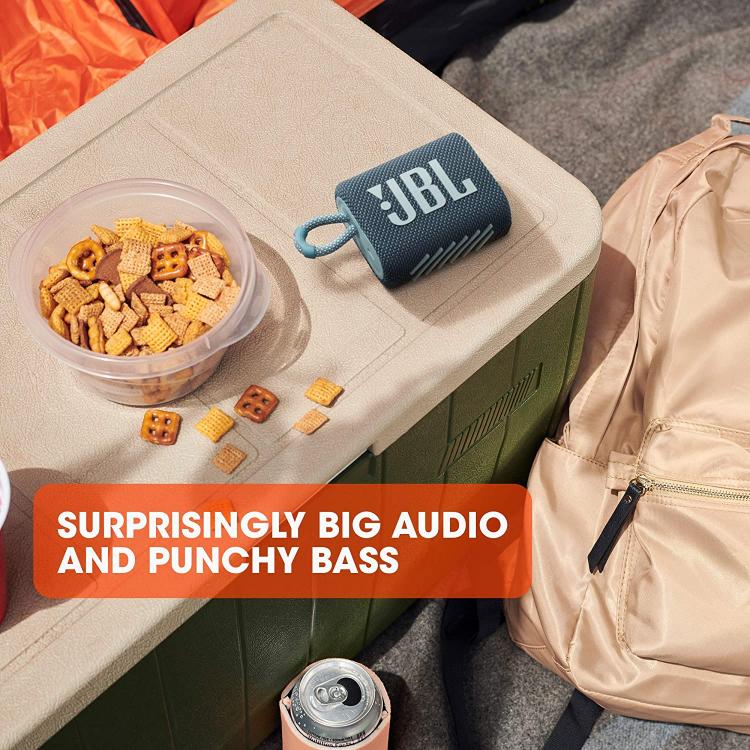 JBL Go 3 Bluetooth Speaker Portable USB Waterproof IP67 Speaker -V