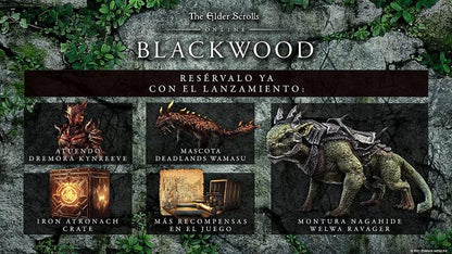 The Elder Scrolls Online Collection Blackwood PS4 PlayStation Spiel Deutsch