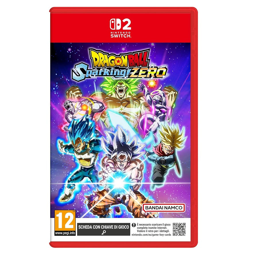 Dragon Ball Sparking! Zero Nintendo Switch 2 Videogioco Italiano Pal Italiano NSW2