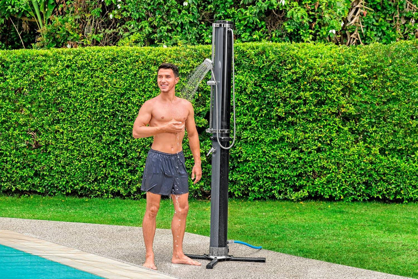 Doccia Solare 35L Bestway SolarFlow - Soffione Regolabile e Portaoggetti