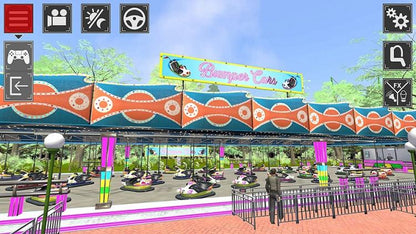 Theme Park Simulator PS4 Videospiel Freizeitpark-Simulator Playstation 4 Neu