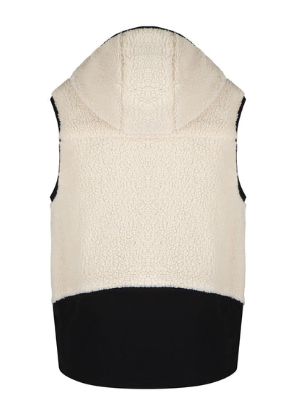 Gilet Sherpa Donna Cream