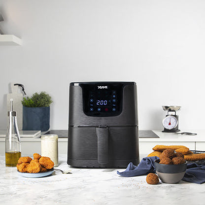 Princess Friggitrice Ad Aria Aerofryer Xxl 5.2Lt Nova Digitale 1700W Nero