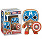 Funko Pop! Marvel Holiday (933) Gingerbread Captain America Vinyl Figure 9cm