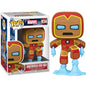 Funko Pop! Marvel Holiday (934) Gingerbread Iron Man Vinyl Figure 9cm