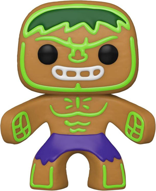 Funko Pop ! Marvel Holiday (935) Lebkuchen Hulk Vinylfigur 9 cm