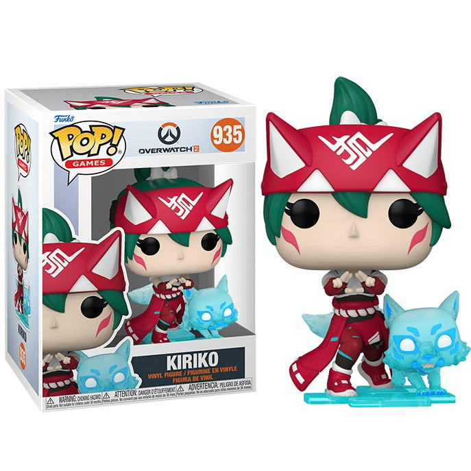 Funko Pop! Games - Overwatch 2 - (935) Kiriko Vinyl Figur Videospiel 9cm