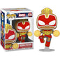 Funko Pop! Marvel Holiday (936) Gingerbread Captain Marvel Vinyl Figure 9cm