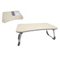 Foldable Bedside Table Breakfast Tray PC Notebook | Natural Wood