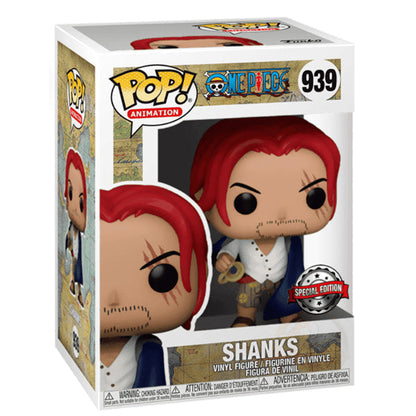 Funko Pop! Animation One Piece – (939) Shanks Special Edition Vinyl Figur 9cm