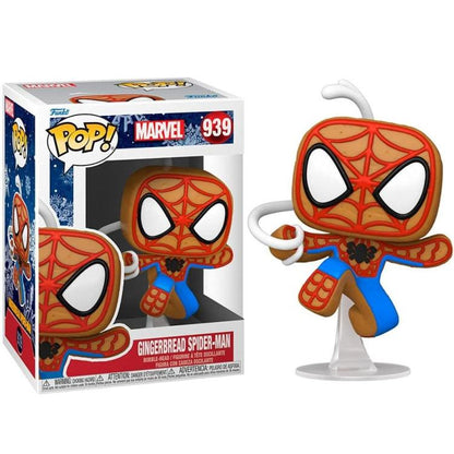 Funko Pop! Marvel Holiday (939) Gingerbread Spider-Man Vinyl Figure 9cm