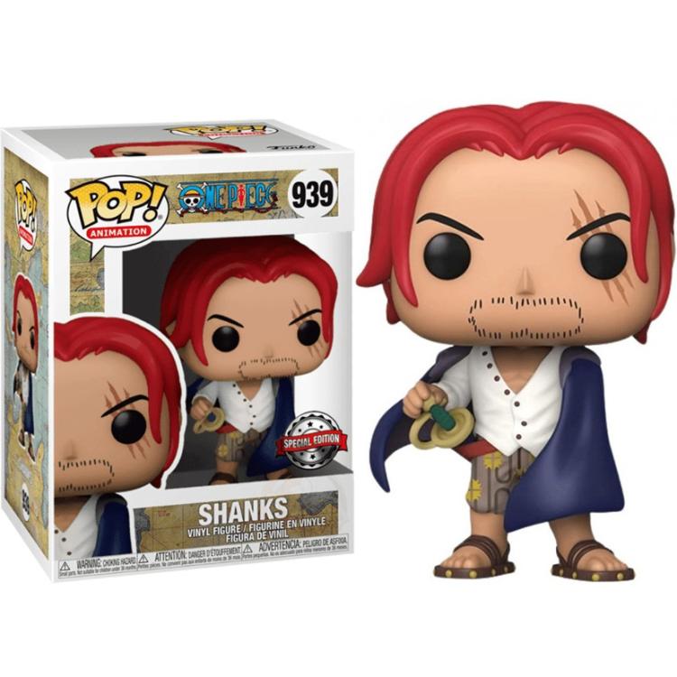 Funko Pop! Animation One Piece – (939) Shanks Special Edition Vinyl Figur 9cm