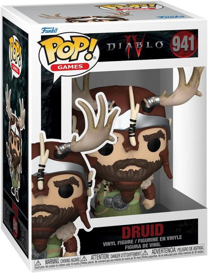 Funko Pop! Games Diablo IV – (941) Druid Vinyl Figur 9cm Neu