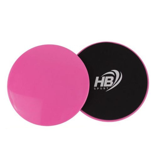 Gleitdiscs Pilates Fitness Yoga Slider Gleitdisc Boden Pink
