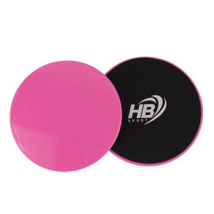 Gleitdiscs Pilates Fitness Yoga Slider Gleitdisc Boden Pink