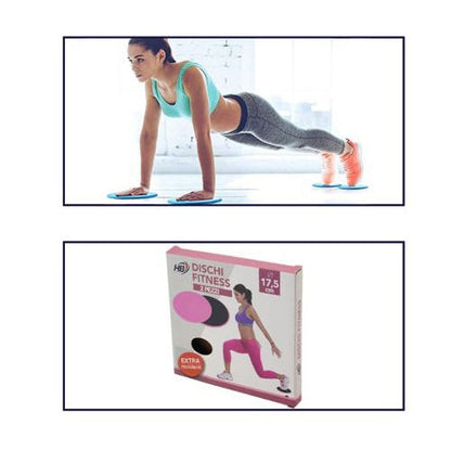 Gleitdiscs Pilates Fitness Yoga Slider Gleitdisc Boden Pink