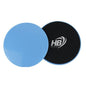Pilates Fitness Yoga Sliding Discs Gliding Disc Floor Blue