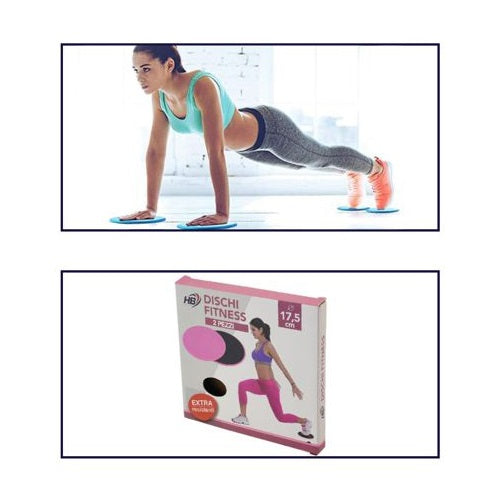 Dischi Di Scorrimento Pilates Fitness Yoga Slider Disco Scorrevole Pavimento Azz