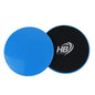 Pilates Fitness Yoga Sliding Discs Gliding Discs Floor Blue