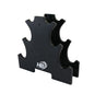 Weight Rack Dumbbell Stand Three-Tier Tree Portable Storage Rack