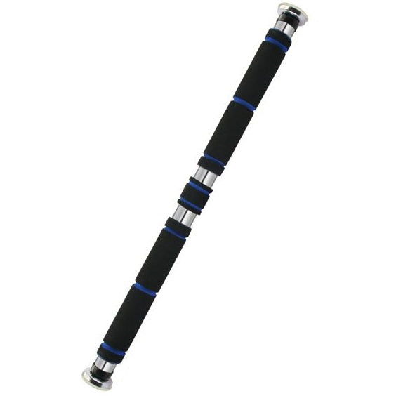 Türreck Klimmzugstange Rückenmuskulatur Trainingsstange Türrahmen Blau 80-130cm