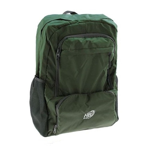 Multi-Pocket Rucksack für Damen und Herren, große Tasche, Reisen, Sport, Schule, Arbeit, PC | Grün