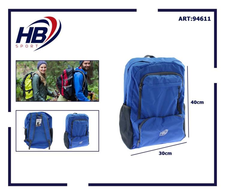 Multifunktionsrucksack Herren Damen Großtasche Reisen Sport Schule Arbeit Laptop | Blau
