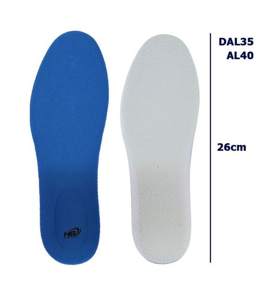 Hb Einlegesohlen Fußbett Damen PU-Gummi Stoßdämpfend Memory Arbeits Sportschuhe Bequem