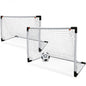 Hb Sport Set 2-Pack Kids' Soccer Goals with Net and Mini Ball Included