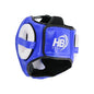 Hb Helmet Boxing Kick Boxing Headguard Grill Protection Mma Martial Arts Blue