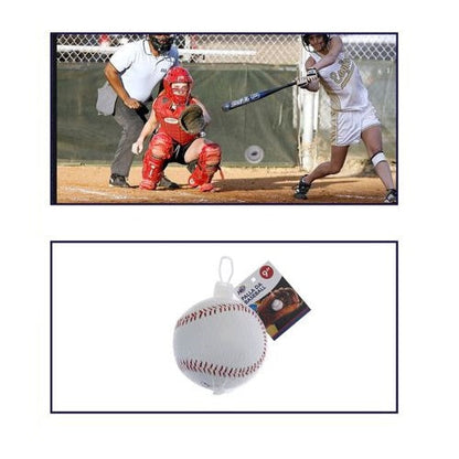 Palla Da Baseball Kit Da 2 - 9" Pollici Per Allenamento Con La Mazza Guanto