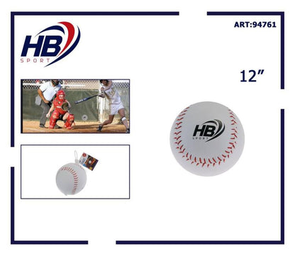 Softball / Baseball - 12 Zoll Ball zum Training mit Schläger und Handschuh