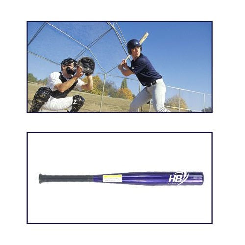 Mazza Da Baseball Softball Alluminio (81Cm) 32" Allenamento Adulti Bambini Blu
