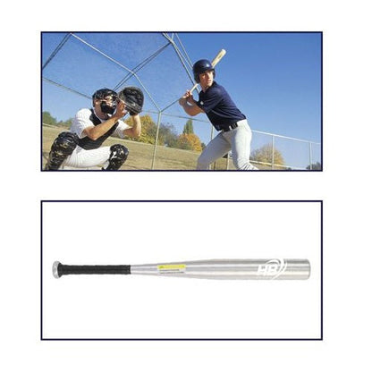 Mazza Da Baseball Softball Alluminio (81Cm) 32 Allenamento Adulti Bambini Grigio