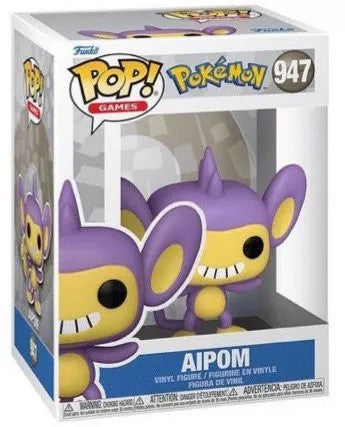 Funko Pop! Games Pokémon – (947) Aipom (EMEA) Vinylfigur 9 cm