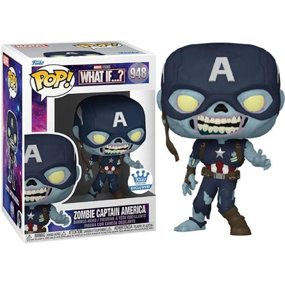 Funko Pop! Marvel What If...? – (948) Zombie Captain America Exklusive Figur